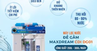 Máy lọc nước phù hợp cho căn hộ chung cư tốt nhất hiện nay